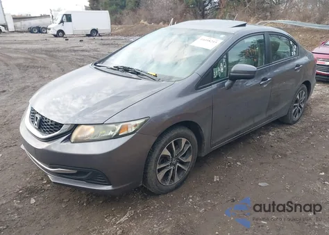 2014 Honda Civic Ex из США, поврежденный, VIN 2HGFB2F82EH527460